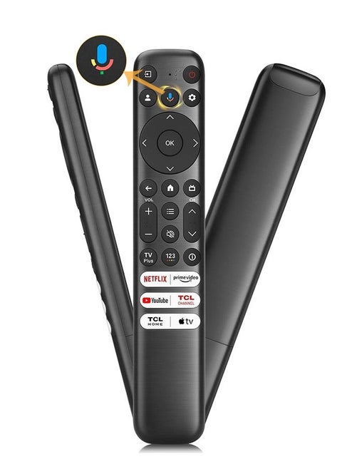 Voice Replacement TV Remote Control for TCL Google Compatible with TCL Q6/Q7/QM8/S3/S4 Series