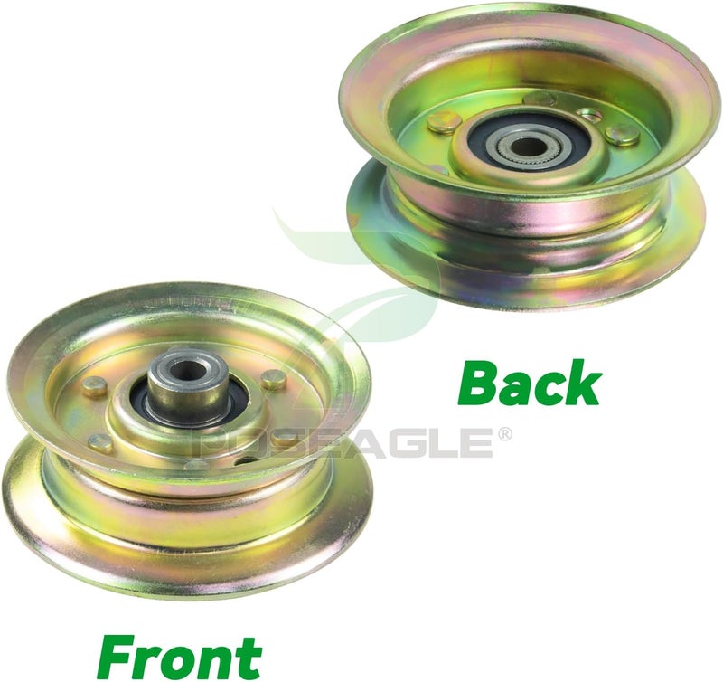 POSEAGLE 532177968 Idler Pulley Replaces 193197 Idler Pulley Craftsman 177968 Pulley, Husqvarna 532193197 Pulley, Ariens 21546308 for Husqvarna Z254, YTH20K46, YTH2348, YTH24V48, YTH21K46 Lawn Mowers - Image 4