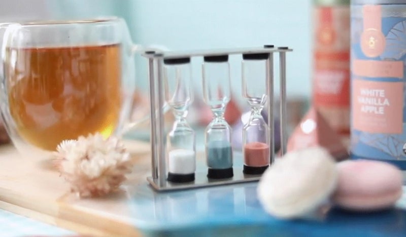 Teabloom Tea Timer - 2 Minutes for Light-Strength White/Green Teas, 3 Minutes for Medium-Strength Black/Oolong Teas, and 5 Minutes for Full-Strength Black/Oolong/Herbal Teas - Image 4