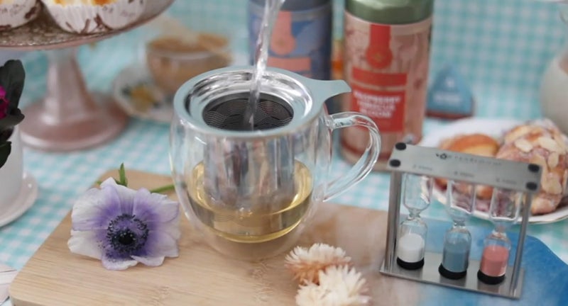 Teabloom Tea Timer - 2 Minutes for Light-Strength White/Green Teas, 3 Minutes for Medium-Strength Black/Oolong Teas, and 5 Minutes for Full-Strength Black/Oolong/Herbal Teas - Image 2