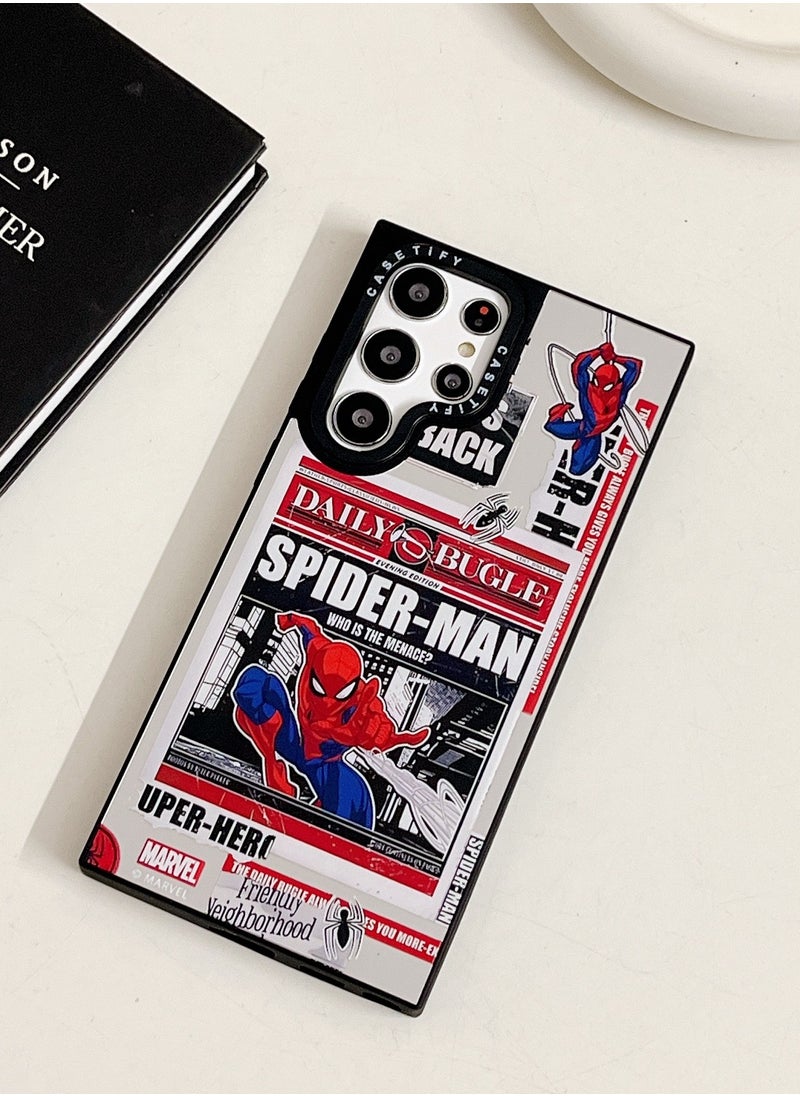 Casetify - Case for Samsung Galaxy S22 Ultra Poster Spider Man Protective Cover - Image 1