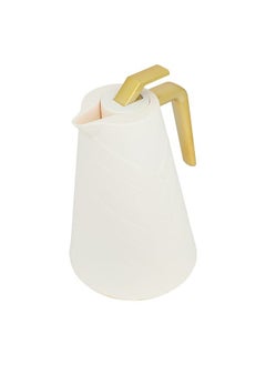 Alsaif Gallery Glory Pro Flask Light Beige Golden Handle 1L  - Image 3