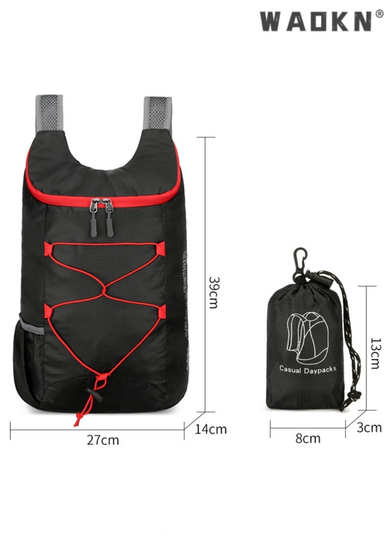 Foldable Backpack,Waterproof Packable Ultra Lightweight Hiking Backpack, Waterproof Cycling Backpack, Water Resistant Travel Bag,Waterproof Sports Bag, Adjustable Breathable Bag for Hiking - pzsku/Z351D185F4353C46FDA10Z/45/_/1728727003/4574a950-1be1-403f-91f3-ce3ab2da85d4