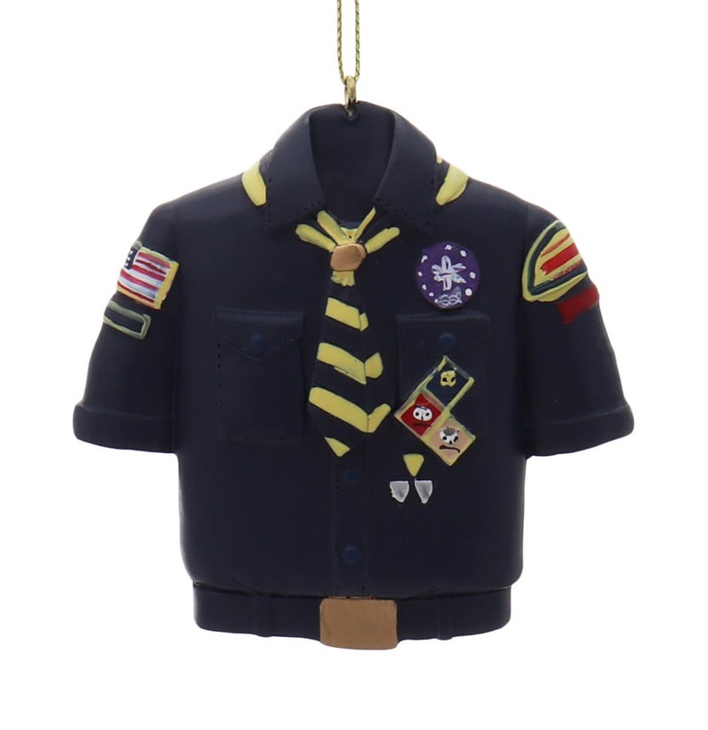 Kurt S. Adler Kurt Adler Resin Cub Scout Blue Shirt Ornament - Image 1