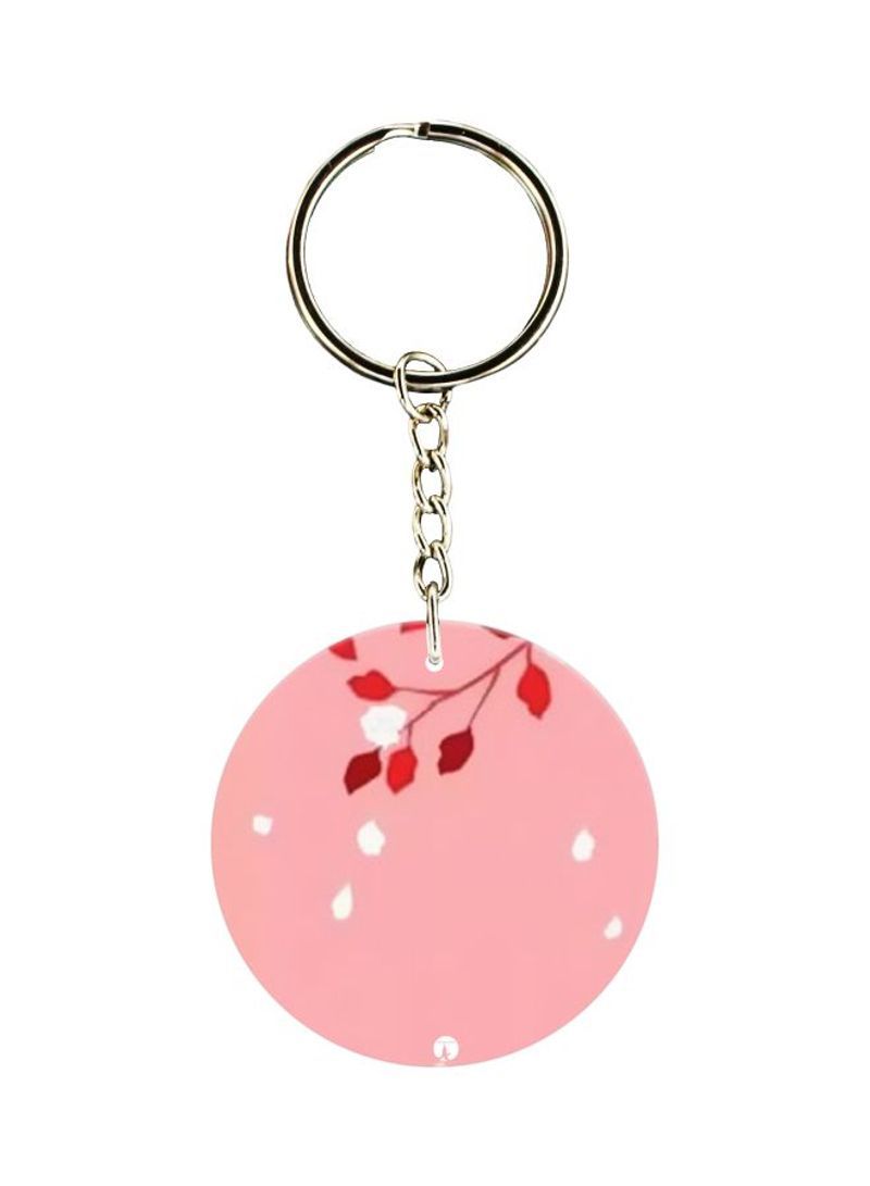 RKN Leaves Printed Keychain