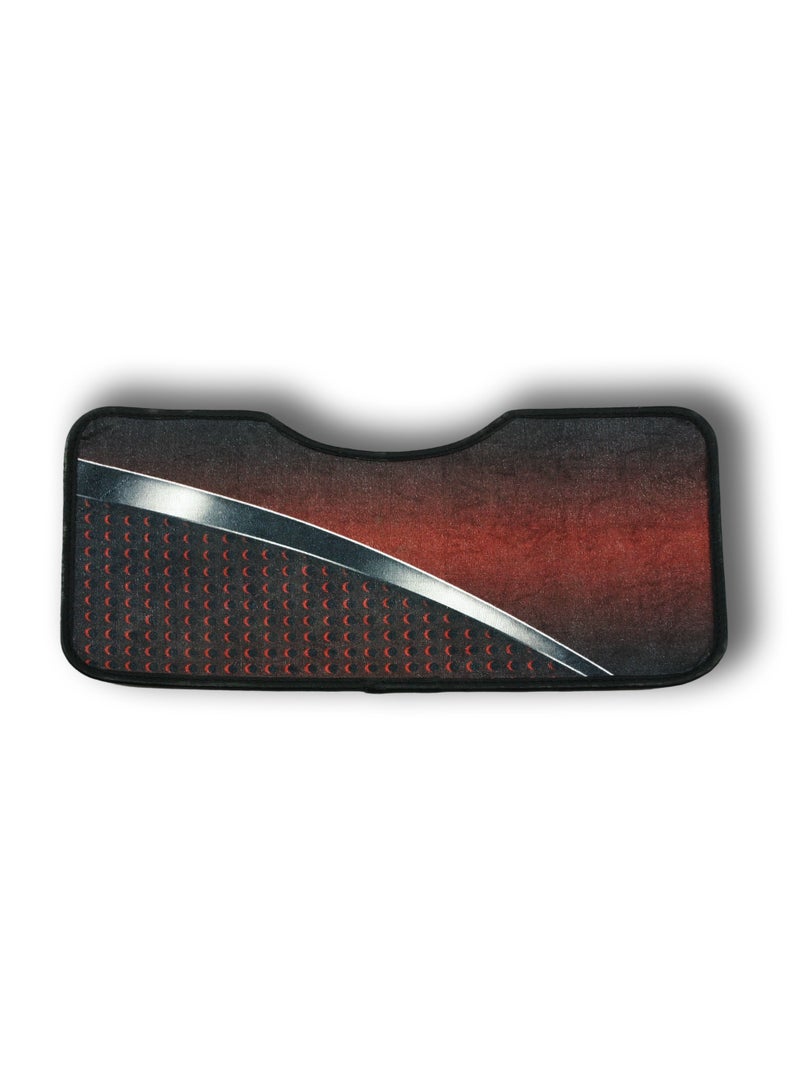 طقم دواسات سيارة 5 قطع متوافقة مع جميع سيارات تويوتا تصميم مانع للانزلاق لحماية أرضية السيارة من الأتربة والطين والمياه والانسكابات مصنوعة من خامات متينة سهلة التنظيف مناسبة للاستخدام اليومي تشمل الأمام والخلف والقطعة الوسطى ملائمة لسيارات تويوتا السيدان والـ SUV والهاتشباك اكسسوارات داخلية عملية - Image 4