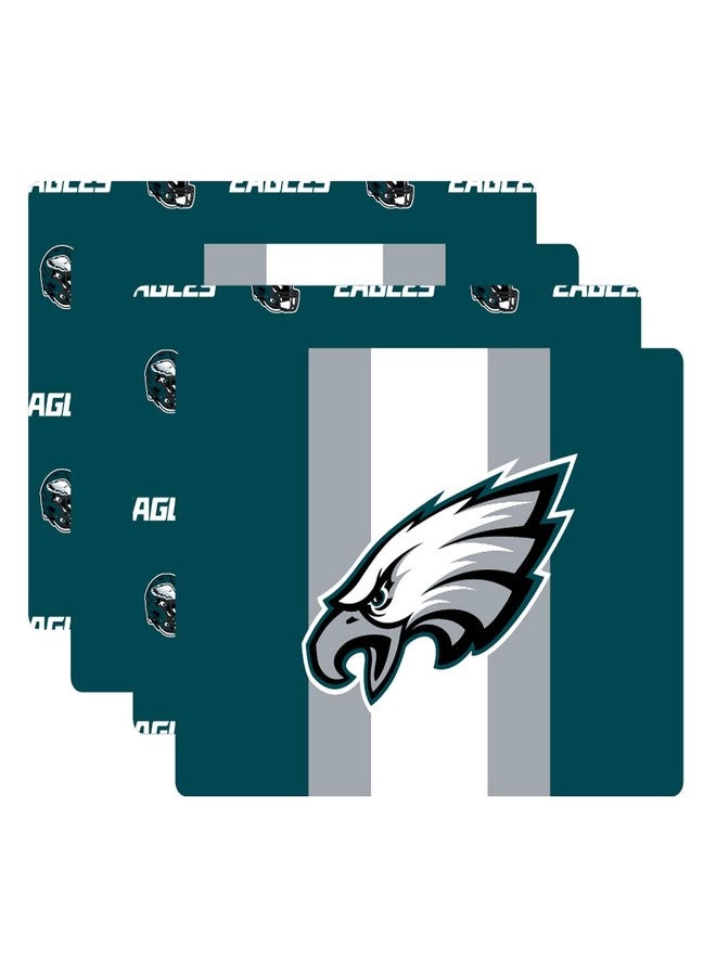 Proformance Home NFL Philadelphia Eagles Big Logo Repeat 2-Sided Place Mat & Table Runner Set - Image 1