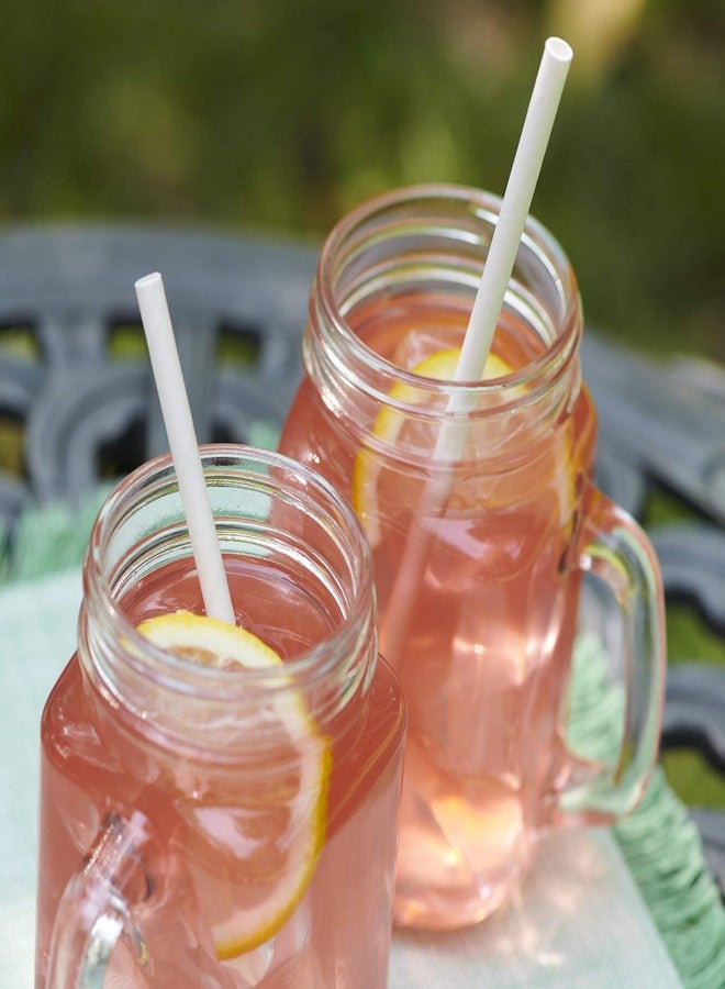 Hefty مصاصات ورقية قابلة للتحلل من هيfty إيكوسيف، 50 قطعة، بيضاء - Image 4