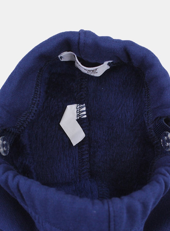 بلاي مور ليجن فرو ناعم للبنات الصغار باللون الكحلي - Image 3