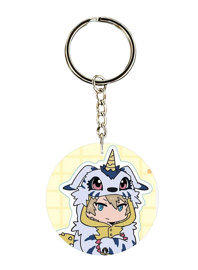 RKN The Anime Digimon Printed Keychain