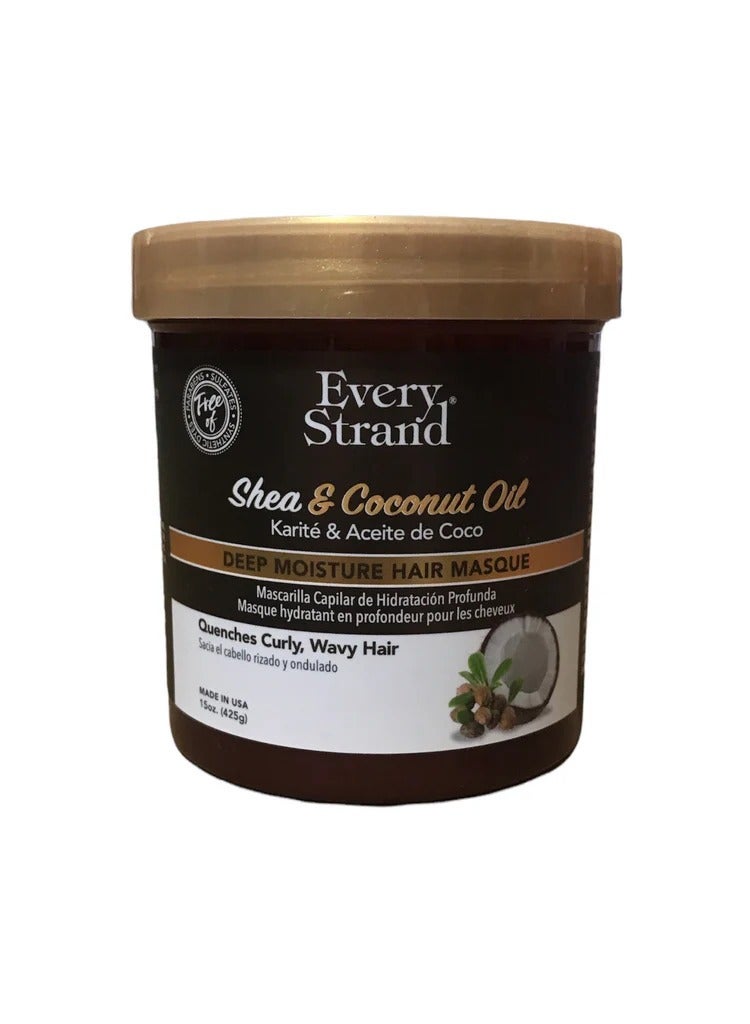 Every Strand Shea And Coconut Oil Deep Moisture Hair Masque 425g