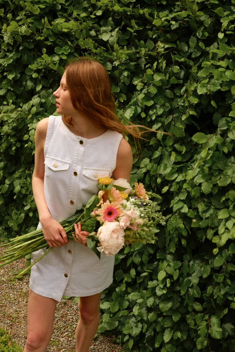 H&M Sleeveless denim dress