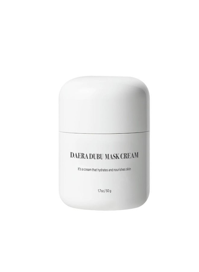 DAERA Korean DUBU Cream Glass Skin Care, Deep Hydrating Repairing Nourishing for Dry and Sensitive Skin, Panthenol, Niacinamide, Adenosin, Korean Moisturizer - Image 1