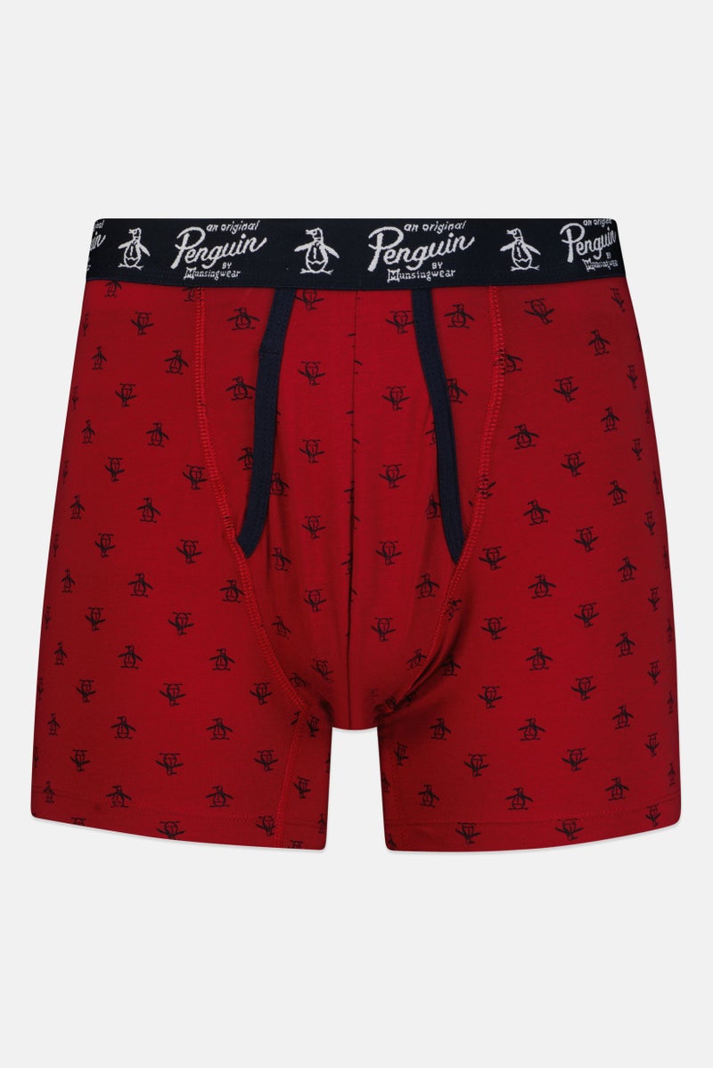 Original Penguin شورت بوكسر رجالي من قطعتين بطبعة شاملة، متعدد الألوان - Image 5