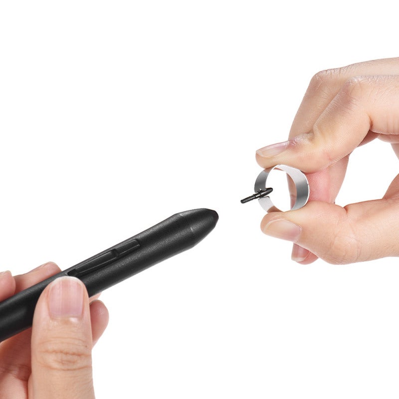Passive Stylus Pen: 2048 Levels Pressure Sensitivity, Battery-Free Smart Chip Design, Lightweight Comfortable Barrel - Instant Pen To Eraser Switch, Replacement Pen for XP-PEN Star 01/02/03/06/06C G43 - Image 3