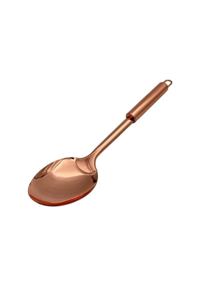 B&D Premium Copper Pasting Spoon, Professional Kitchen Utensil with Extended Handle - Image 3