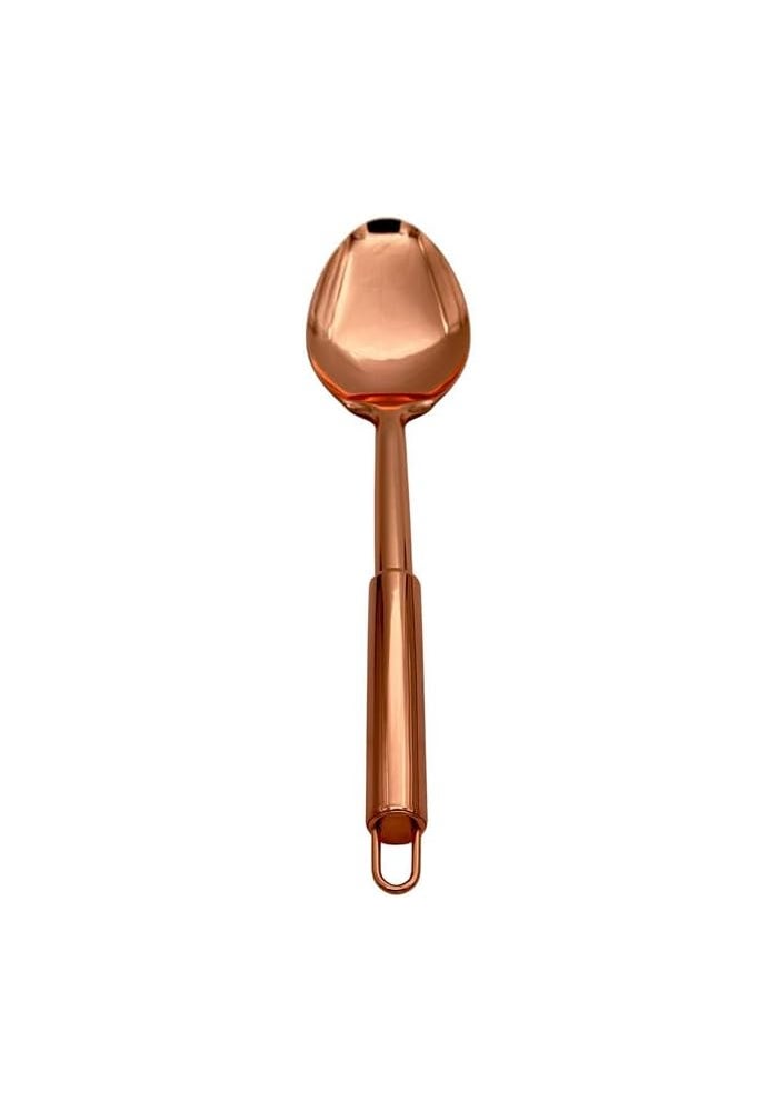 B&D Premium Copper Pasting Spoon, Professional Kitchen Utensil with Extended Handle - Image 2