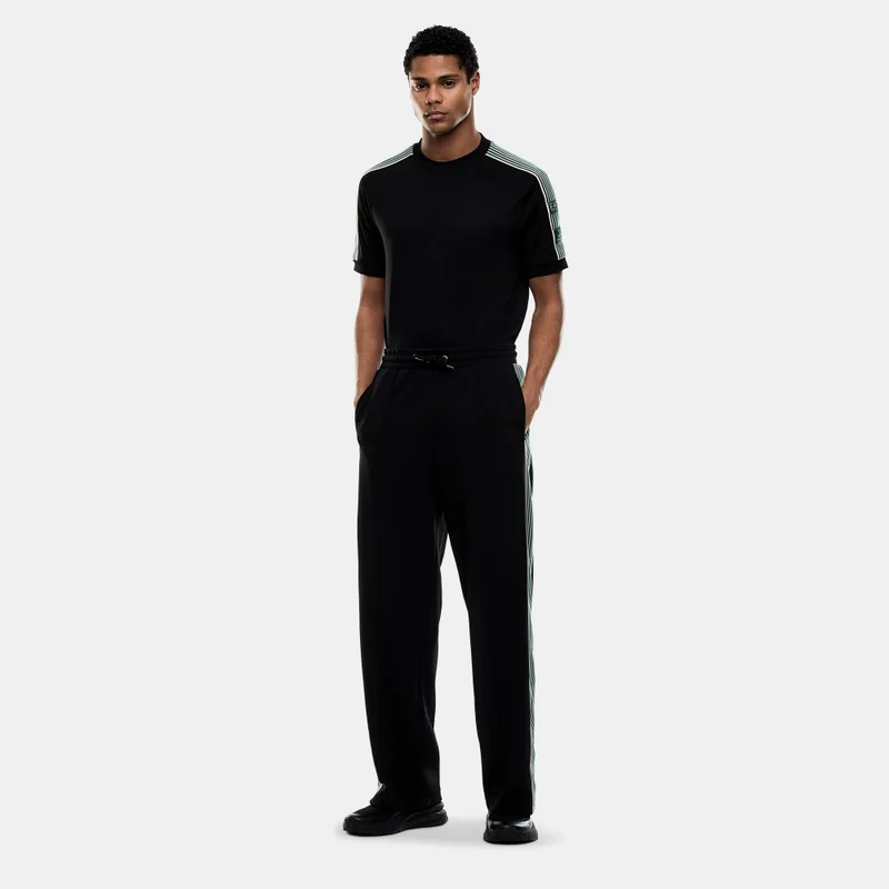 EA7 Emporio Armani Black Men's Logo Series Track Pants for Men | Best Price UAE