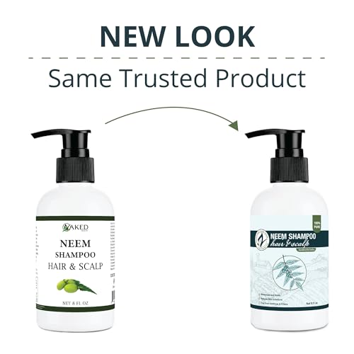 Zatural Neem Shampoo Gentle Scalp Hair Cleanser with Botanical Extracts Moisturizing Wash for Softness Volume and Shine 8 Fl Oz - Image 5