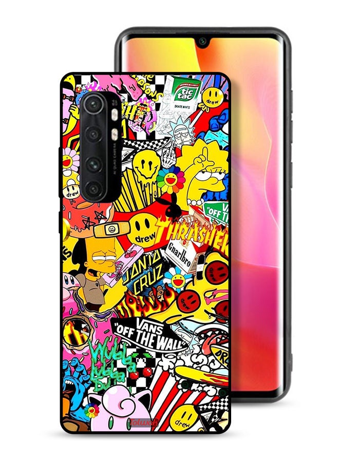 Tolwak Xiaomi Mi Note 10 Lite Protective Case Cover Off The Wall - Image 1