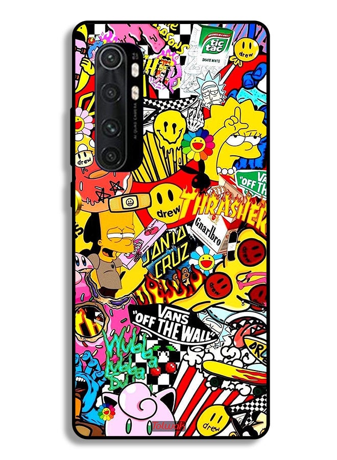 Tolwak Xiaomi Mi Note 10 Lite Protective Case Cover Off The Wall - Image 2