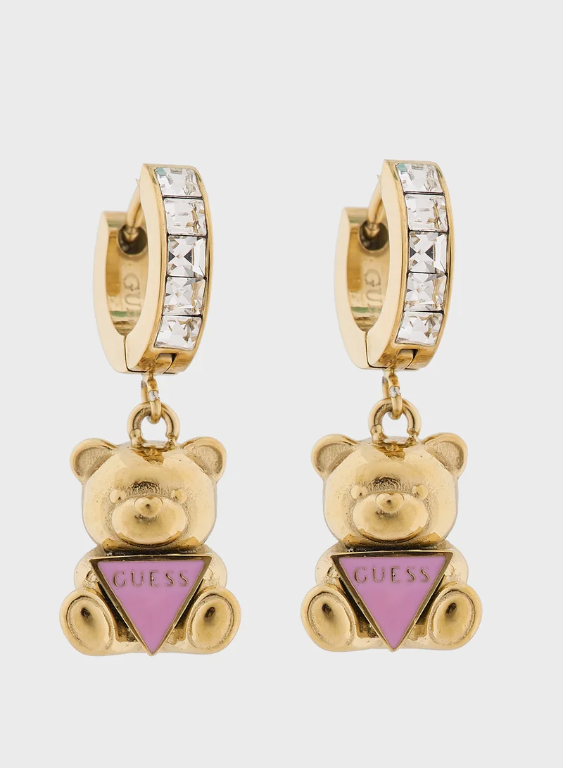 جس Ladies ER 22MM BEAR PLAYFUL HUGGIES