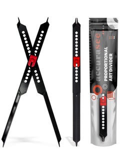 accurasee Artist 11 Inch Proportional Divider - Upgraded Drawing Supplies & Drafting Tools - Adjustable Caliper & Subject Dividers For Art Drawing Tools  - Image 1