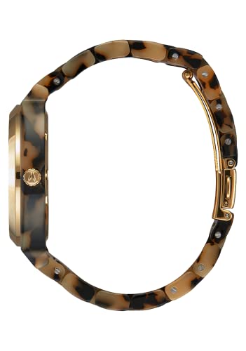 NIXON Time Teller Acetate A327-100m Water Resistant Women's Analog Fashion Watch (37mm Watch Face, 20mm Acetate Band) - Image 2