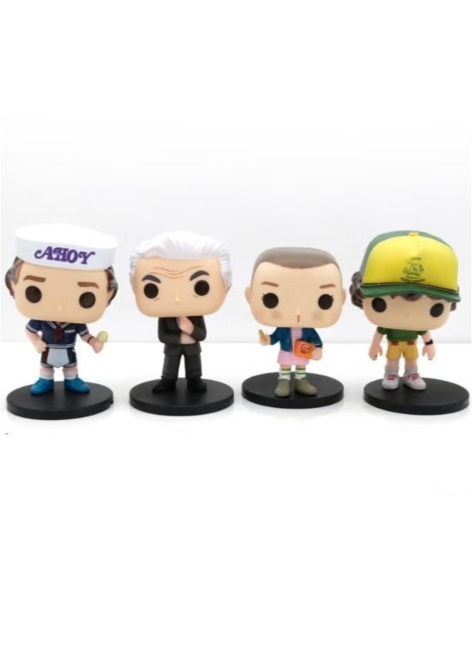 Ailily 8-Piece Stranger Things Statue Model Action Figure Toy Collection Set With Bases  - Image 4