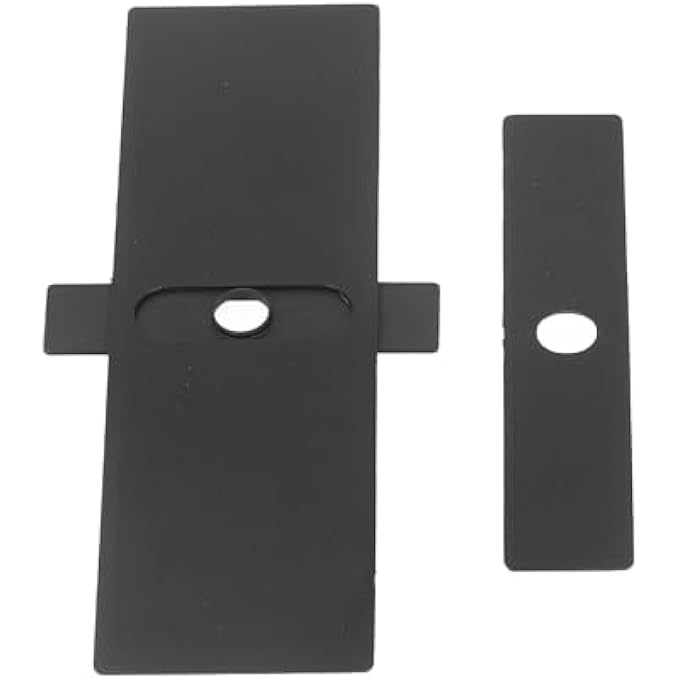 ريحني غطاء غبار لوحة ناقل الحركة للسيارة GUPE 8015A066 8015A065 شريط ترطيب لوحة رافعة ناقل الحركة 2 PC سهل التركيب غطاء لوحة ناقل الحركة استبدال لوحة ناقل الحركة لسيارة ميتسوبيشي باجيرو V93 V80 V87 V97 - Image 2