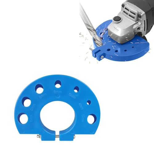 Serplex® Drill Bit Sharpener for Multi Sizing (4mm-11mm) Twist Drill Bits, Drill Bit Grinding Attachment, Power Drill Bit Sharpeners, Multi-Size Drill Bit Grinder for Giant Blade Angle Grinder - Image 1