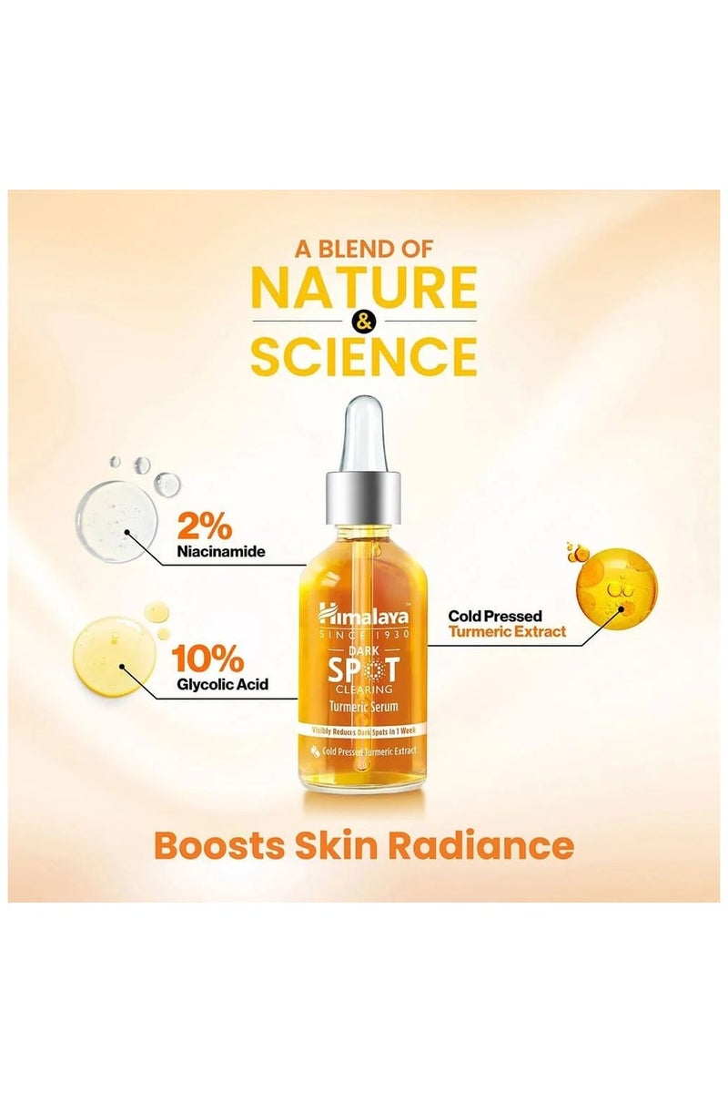 Dark Spot Clearing Turmeric Serum 30ml