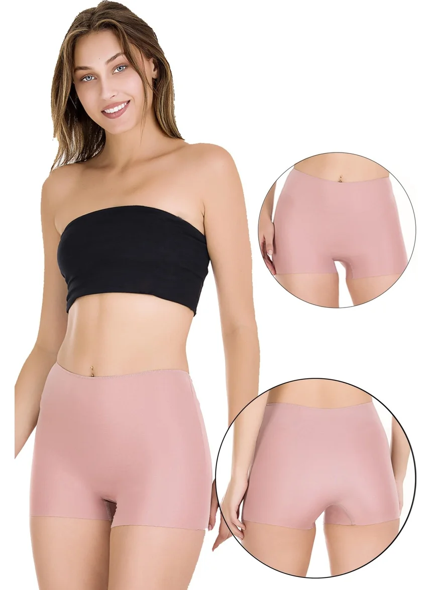 Sensu Laser Cut High Waist Slimming Shorts Single Set -OTR4000