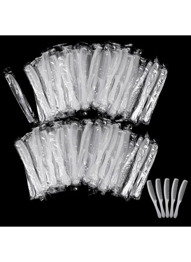 Myusbest - 200 Pcs Combs In Bulk, Combs Individually Wrapped Unbreakable Disposable Combs Hair Combs 7 inch Long Handle Plastic Combs Bulk Pack for Homeless, Hotel, Air Bnb, Shelter, Nursing Home,Charity Church - Image 1