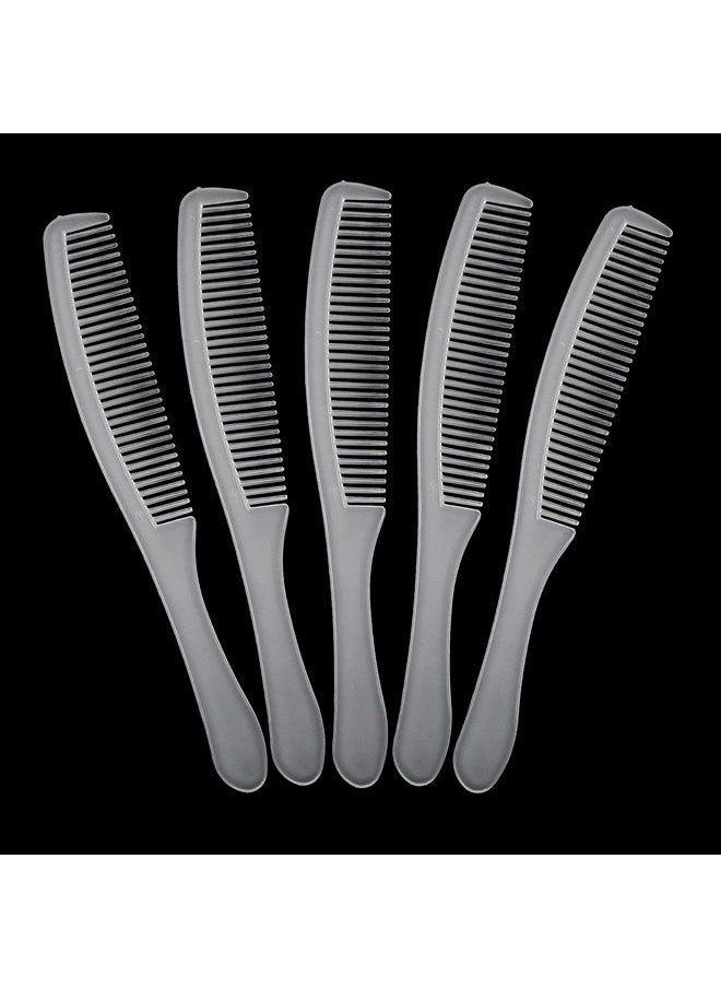 Myusbest - 200 Pcs Combs In Bulk, Combs Individually Wrapped Unbreakable Disposable Combs Hair Combs 7 inch Long Handle Plastic Combs Bulk Pack for Homeless, Hotel, Air Bnb, Shelter, Nursing Home,Charity Church - Image 1