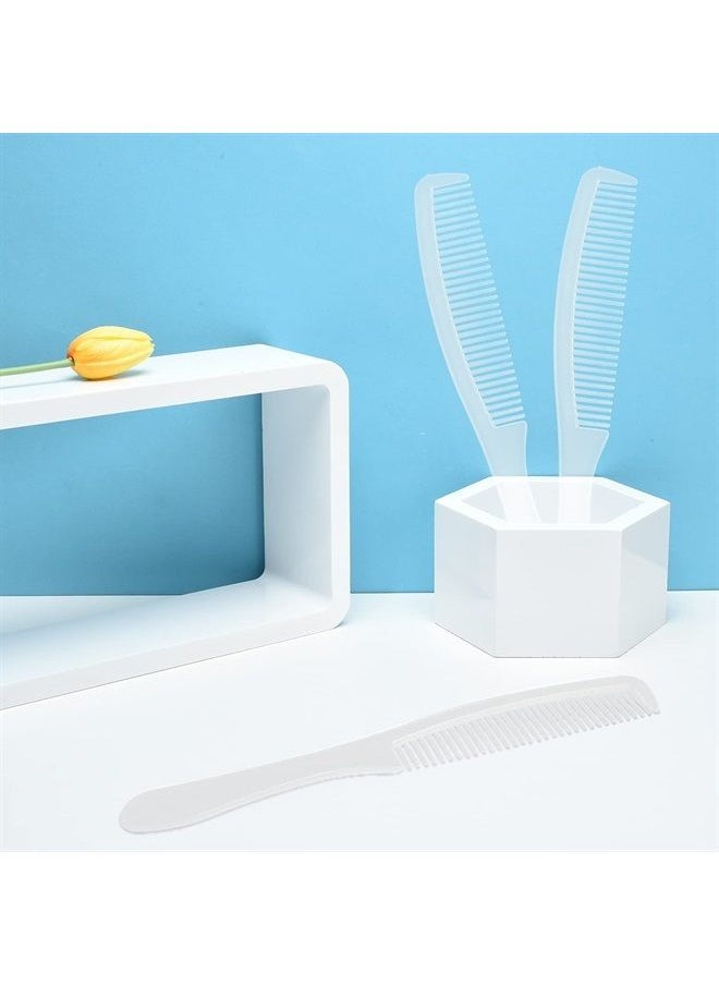 Myusbest - 200 Pcs Combs In Bulk, Combs Individually Wrapped Unbreakable Disposable Combs Hair Combs 7 inch Long Handle Plastic Combs Bulk Pack for Homeless, Hotel, Air Bnb, Shelter, Nursing Home,Charity Church - Image 1