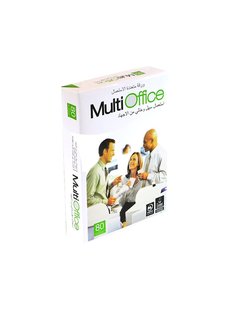 Mutli office Multi Office A4 Copy Paper 80 gm 500 Paper 1 Ream  - Image 1
