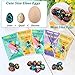 ANPHILE Dinosaur Party Favors 30 Pack Hatching Dinosaur Eggs with Card Bulk Dino Birthday Goodie Bag Stuffers Novelty Birthday Party Favors for Kids - Image 4