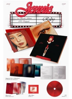 Jennie - The 1st Studio Album Ruby (Digipack Version) Kpop Music CD  - Image 3