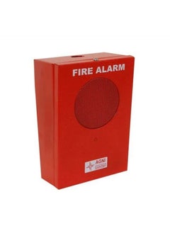 SUKHWANSH FIRE SERVICE Fire Safety Device 24 Volt Dc Fire Alarm Hooter Red  - Image 1