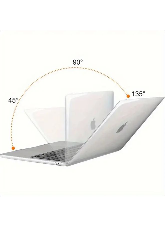 Transparent Hard Case For MacBook Air 13 6 Inch Protective Cover - Image 5