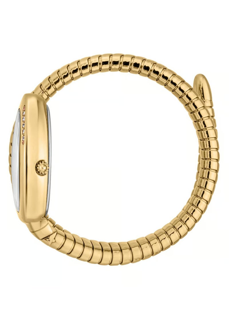 جي سي ساعة جست كافالي نسائية ذهبية من الفولاذ المقاوم للصدأ، علبة ذهبية | JC1L227M0035 - Image 3