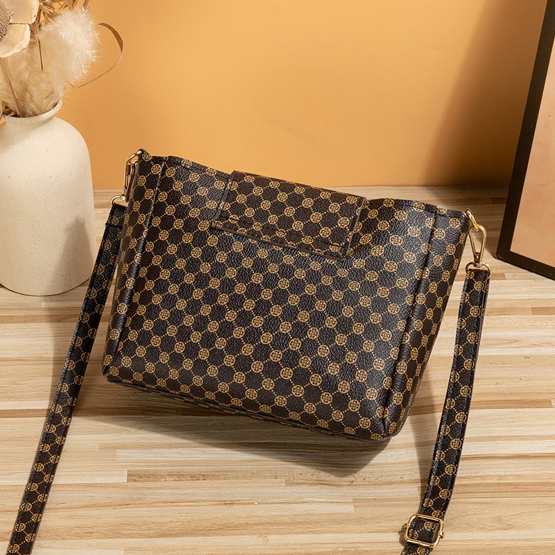 Flower Bucket Bag 2023New Bag Small Bag Embroidered Women'S Bag Casual All-Match Shoulder Bag - Image 4