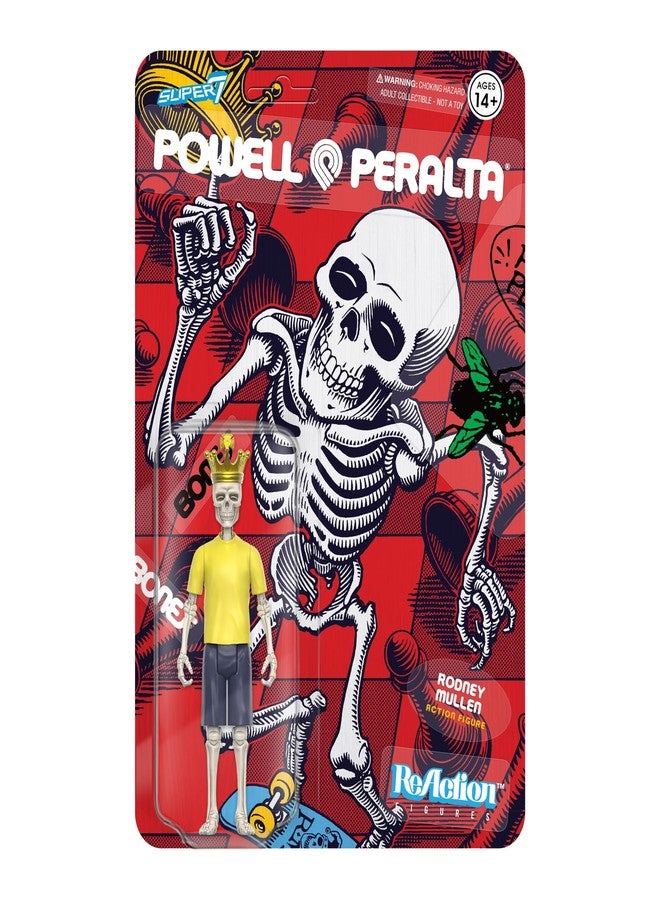 Super7 Powell-Peralta Rodney Mullen - 3.75" Powell-Peralta Action Figure Classic Skateboard Collectibles and Retro Toys - Image 1