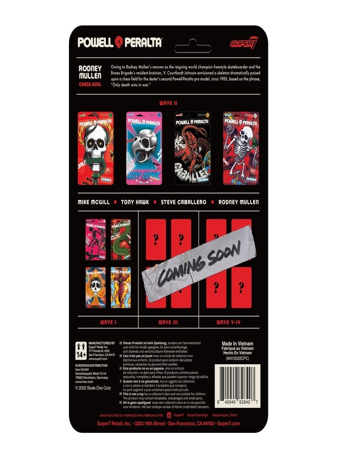 Super7 Powell-Peralta Rodney Mullen - 3.75" Powell-Peralta Action Figure Classic Skateboard Collectibles and Retro Toys - Image 3