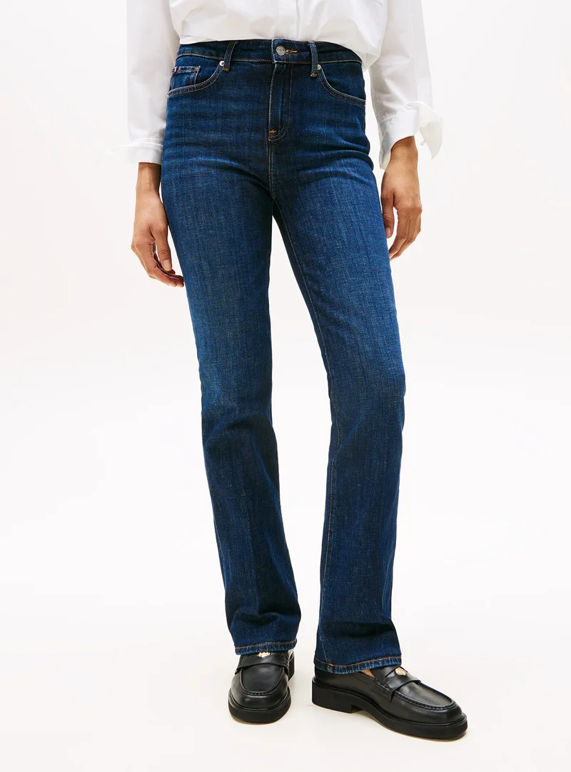 TOMMY HILFIGER Mid Rise Bootcut Jeans