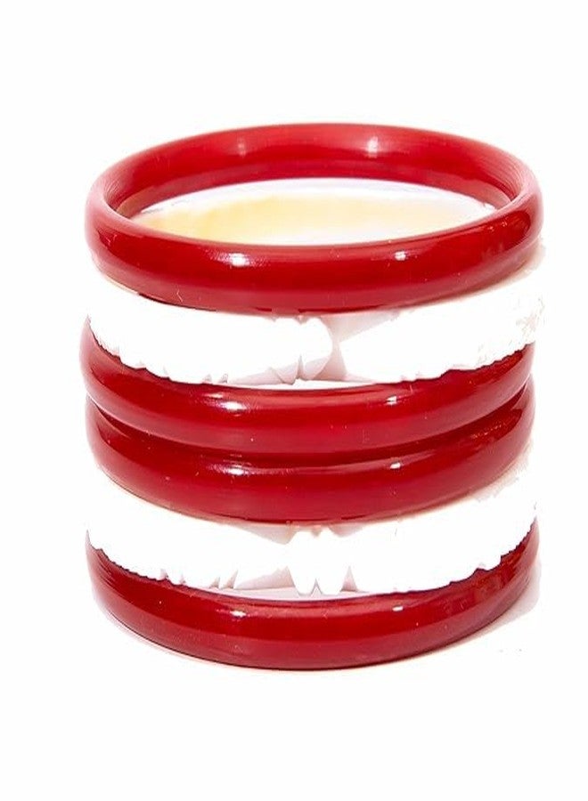 BANGLESKART Shakha Pola Bangles | Size-2.8 | Large Size | Bengali bangles for Married women(6Pcs) (2.8) - Image 2