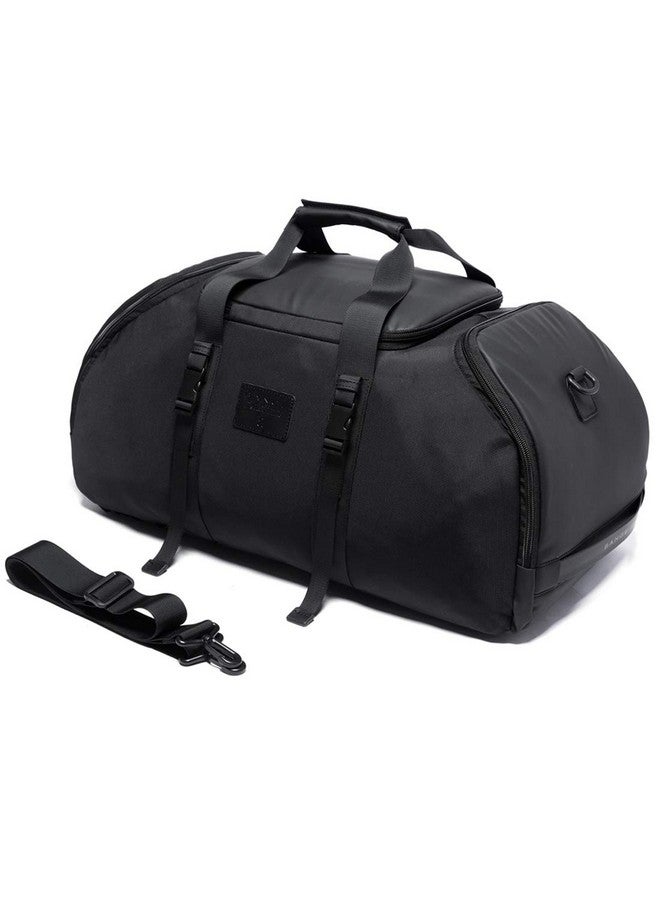 BANGE Polyester 30 Cms Travel Duffel Backpack (Bg-7088-Bl, Black) - Image 2