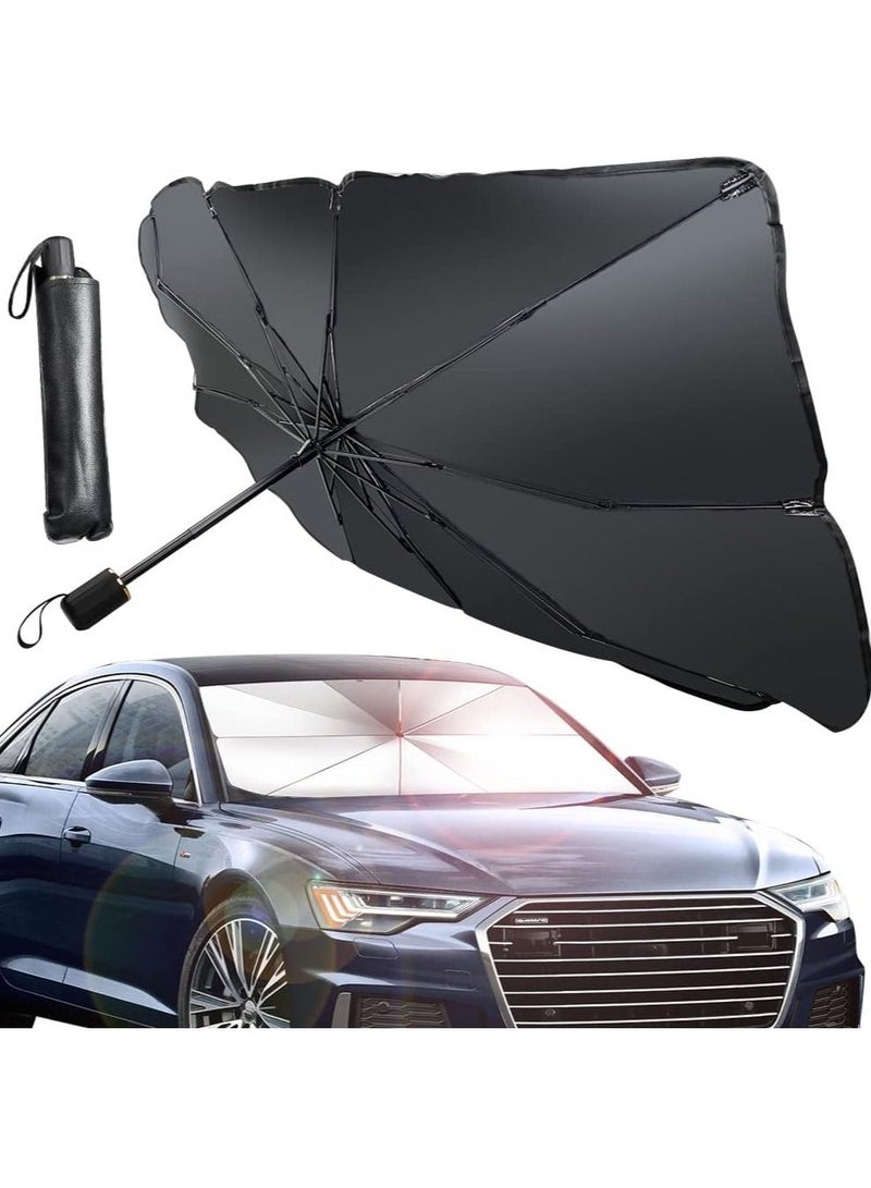 DubaiGallery Car Foldable Windshield Umbrella For Sun Shade Protection Heat Insulation - Image 4