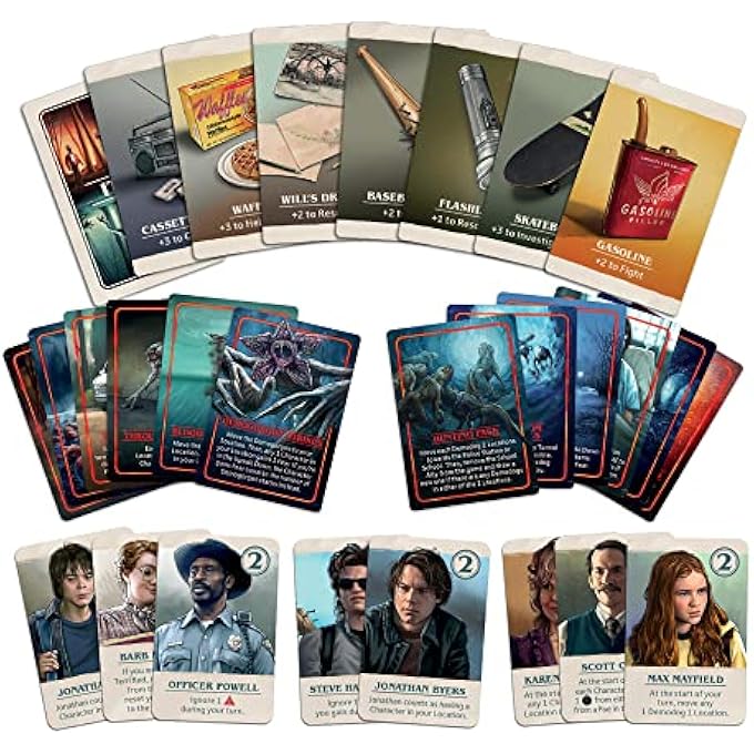 Asmodee CoolMiniOrNot Inc  Stranger Things Upside Down  Cooperative Board Game  Ages 12  24 Players  60 Minutes Playing Time - Image 4